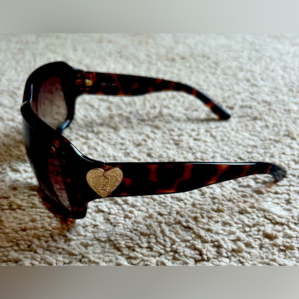 Juicy Couture Bunny Y2K Brown Tortie Sunglasses - Picture 6 of 9